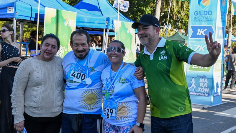El IAS celebró su 60° aniversario con una exitosa media maratón en Formosa