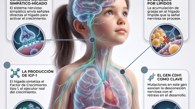 Cuando el cerebro y el hígado deciden el crecimiento infantil