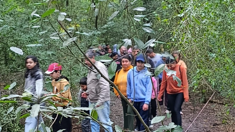La Reserva Guaycolec recibió cerca de 500 visitantes durante el fin de semana
