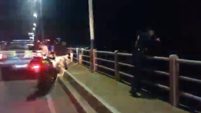 Investigan la caída de una persona al río Paraná desde el puente Belgrano