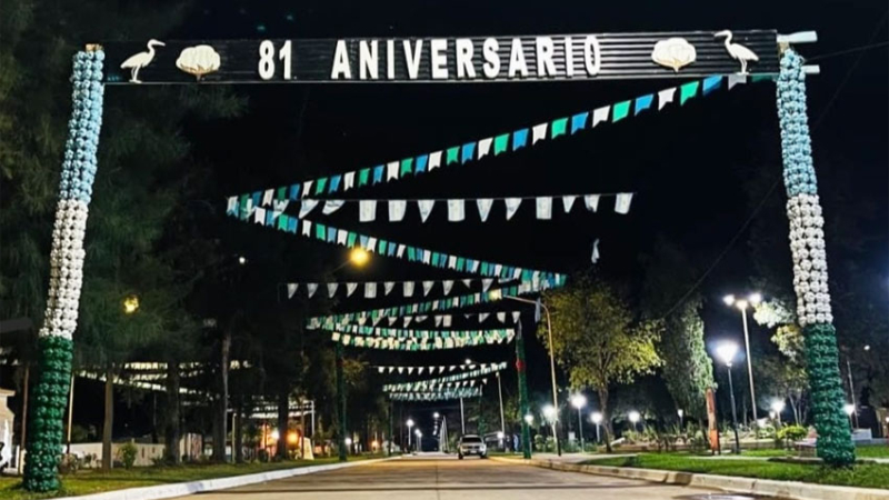 Las Garcitas celebra 81 años de historia, crecimiento y sueños
