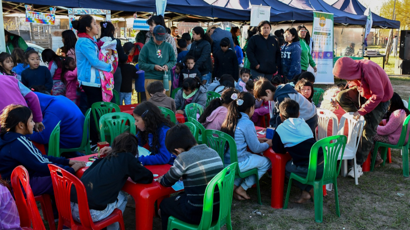 Continúan las celebraciones dedicadas a la niñez en barrios de Resistencia