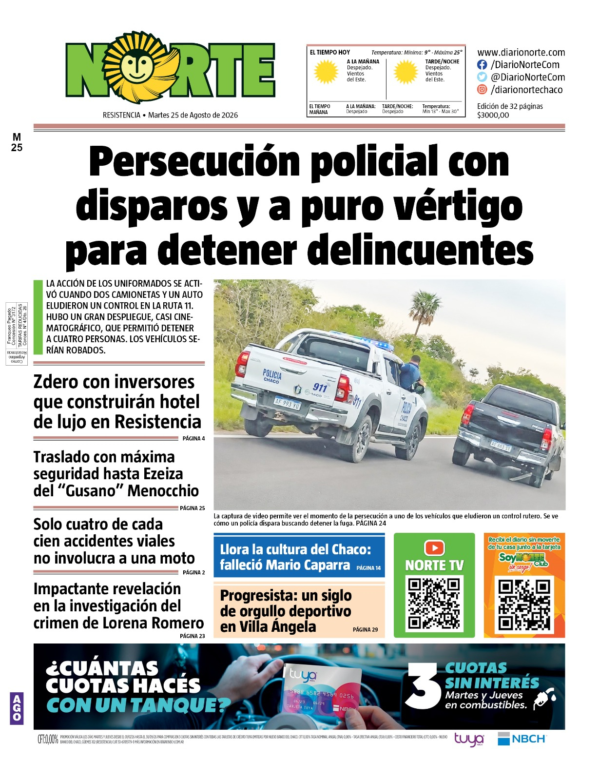 Edición del 25-08-2026