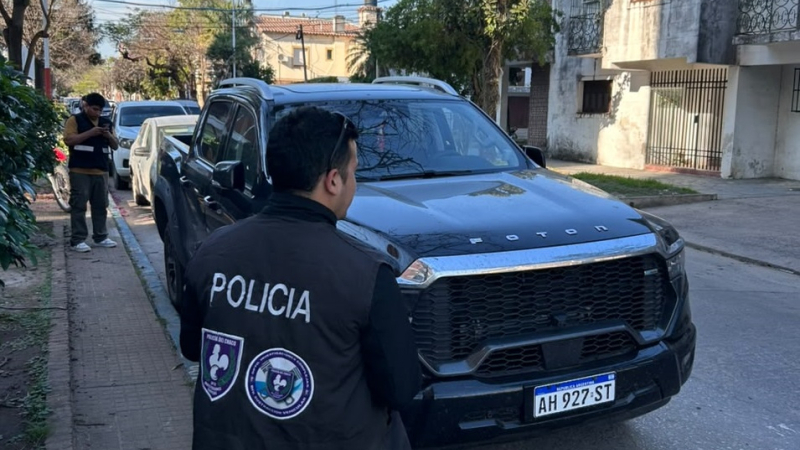 La policía del Chaco encontró una camioneta con pedido de secuestro