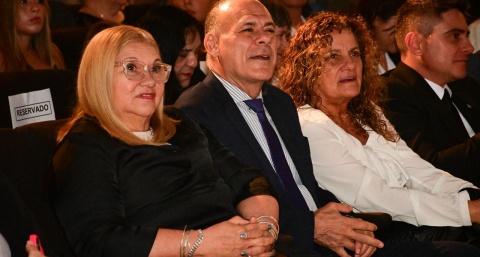 Delgado acompañó el reconocimiento a abogados por los 25 y 50 años de profesión
