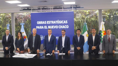 Nación destina 133 millones de dólares para obras clave en la provincia