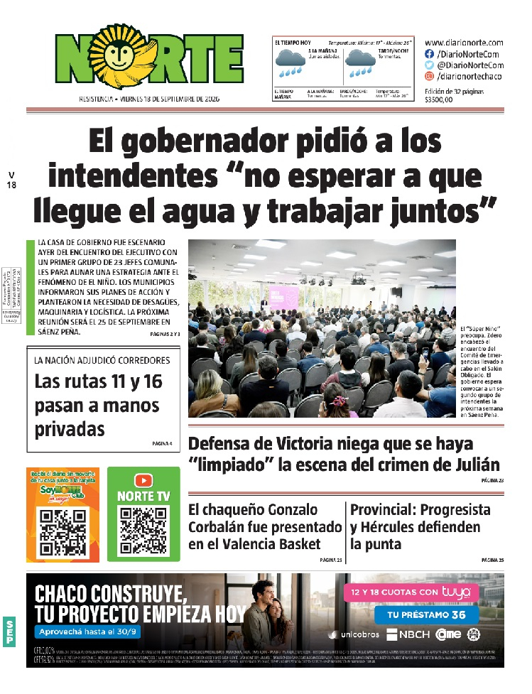 Edición del 18-09-2026