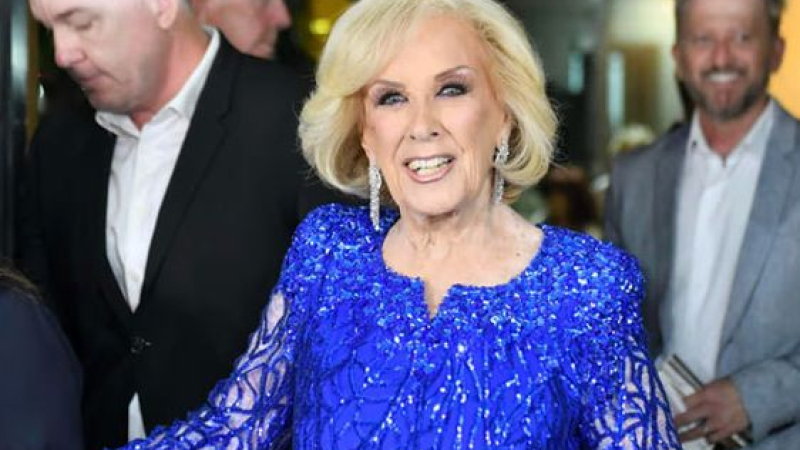 Mirtha Legrand nuevamente internada por un cuadro de Neumopatía