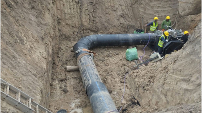 Con recursos propios, Formosa continúa una obra estratégica para mejorar la distribución de agua potable