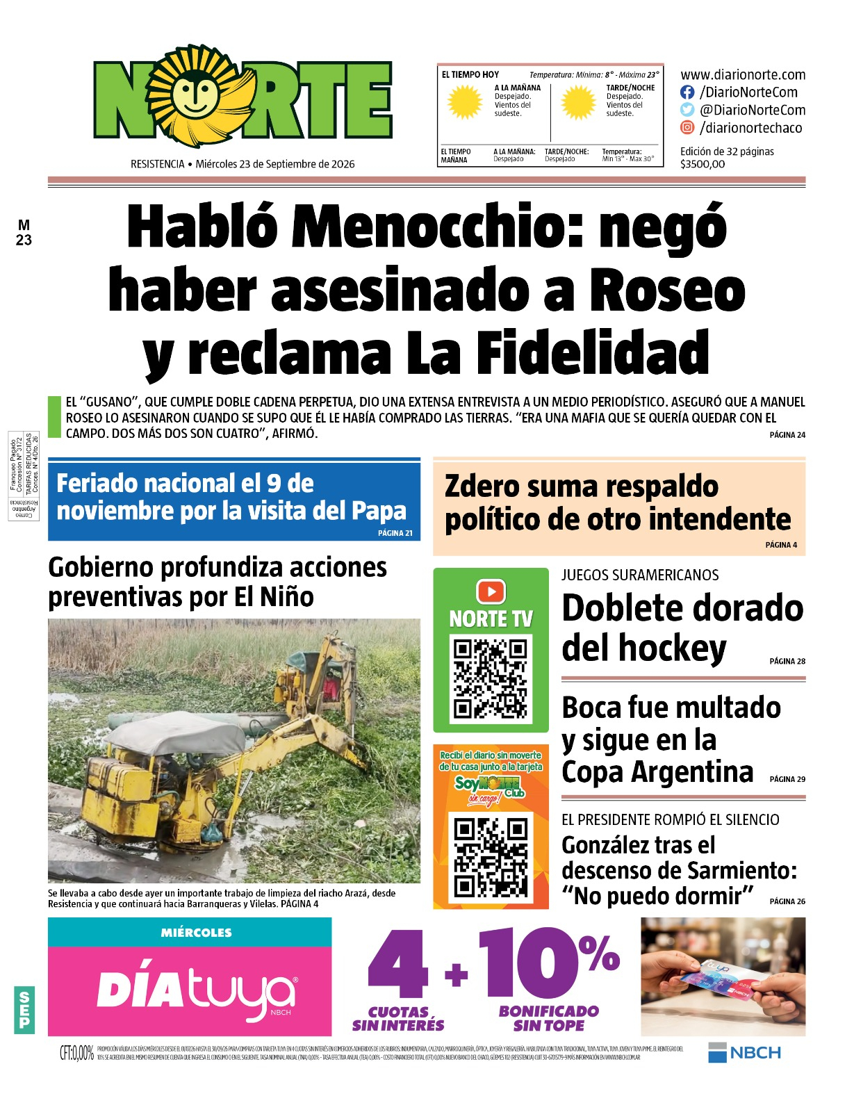 Edición del 23-09-2026