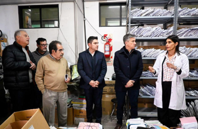 Avanzan los nuevos consultorios externos del Hospital Perrando