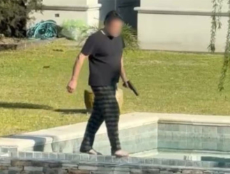 Un hombre fue grabado disparando contra un carpincho en Nordelta