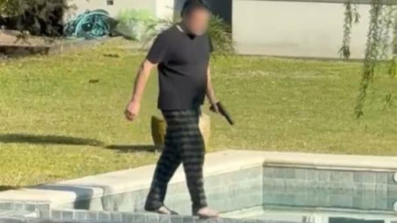 Un hombre fue grabado disparando contra un carpincho en Nordelta