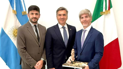 El gobierno del Chaco agradeció al cónsul argentino en Milán por su respaldo