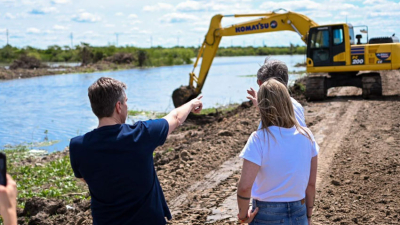 Ampliación de lago compensador y obras de refuerzo de defensas