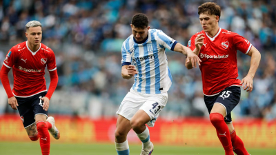 Racing fue más, se quedó y Independiente lo empató