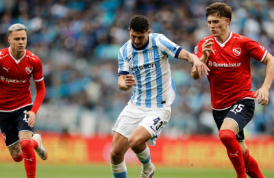 Racing fue más, se quedó y Independiente lo empató
