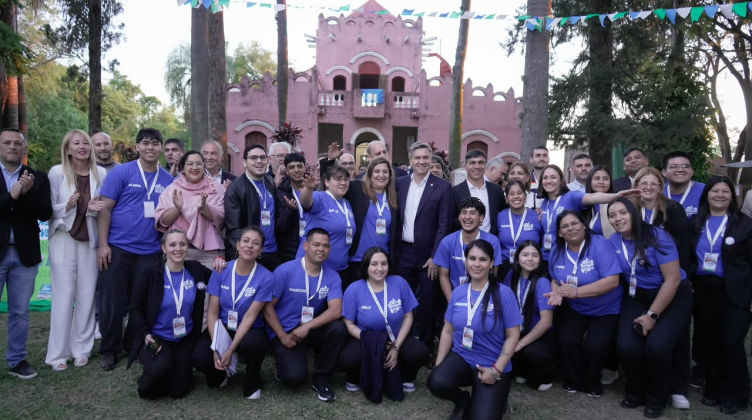 En el 109° aniversario de La Verde, Zdero inauguró obras