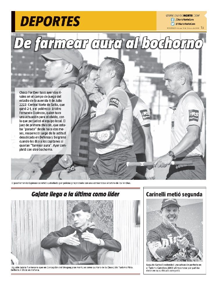 De farmear aura al bochorno 