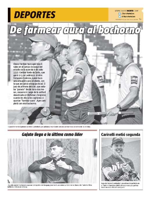 De farmear aura al bochorno 