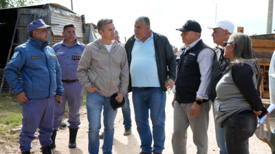 Crecida: gobierno garantiza seguridad y asistencia sanitaria 24 horas en el Cerrito