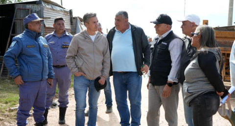 Crecida: gobierno garantiza seguridad y asistencia sanitaria 24 horas en el Cerrito