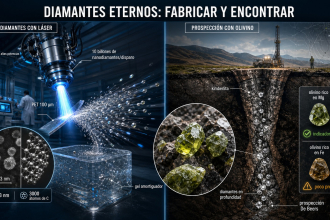 De la lluvia de nanocristales al mapa que los encuentra