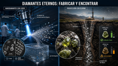 De la lluvia de nanocristales al mapa que los encuentra
