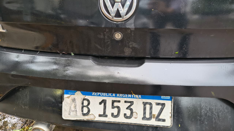 Buscan una patente extraviada en el centro de Resistencia