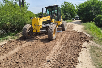 La DPV y la Municipalidad de Clorinda continúan trabajando en las defensas contra inundaciones