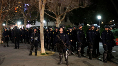 Berkeley: charla de admirador de Trump interrumpida por piquete