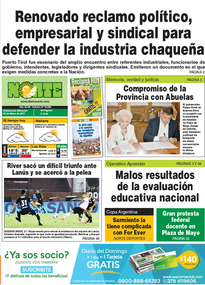 Edición del 22.03.17