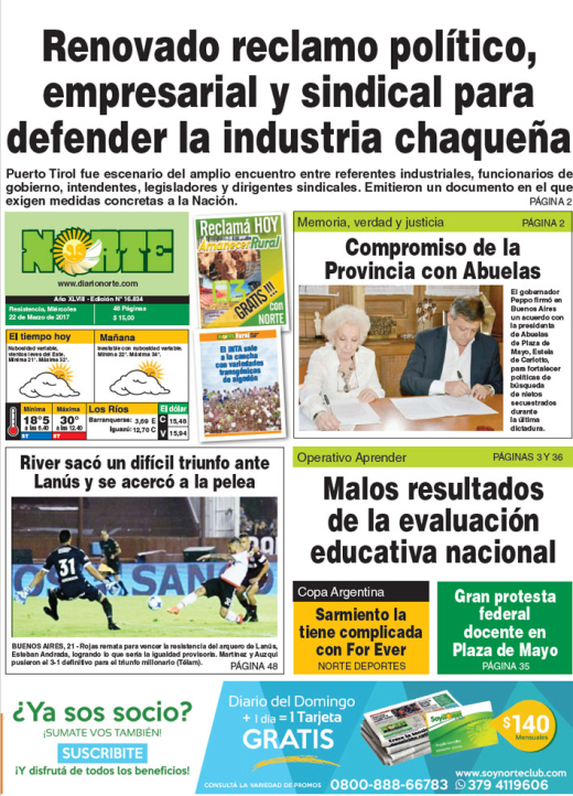 Edición del 22.03.17