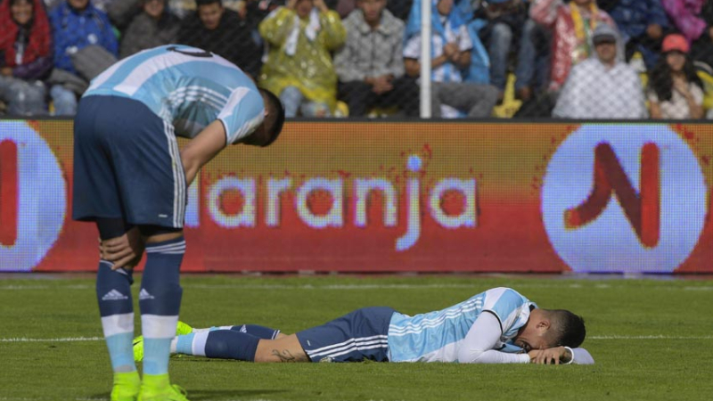 Argentina, sin Messi, perdió con Bolivia en la altura de La Paz