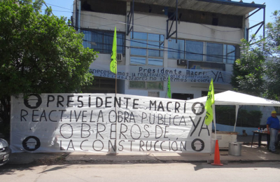 En medio de una crisis histórica se conmemora el Día del Obrero de la Construcción