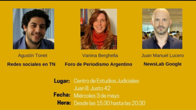 Se modificó la sede del seminario intensivo de periodismo digital