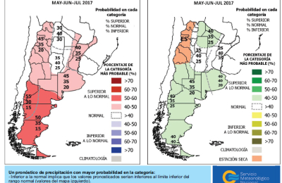 Las lluvias bajarán su intensidad y no se prevé un trimestre tan complicado como el anterior