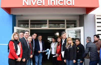 El nuevo jardín de infantes se sumó  a la transformación del barrio Toba 