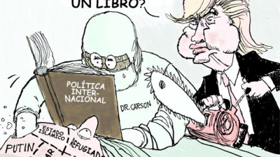 Con el frente interno en llamas, Trump inicia su primera gira internacional