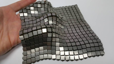 Un ingeniero de la NASA creó un tejido metálico con impresión 3D