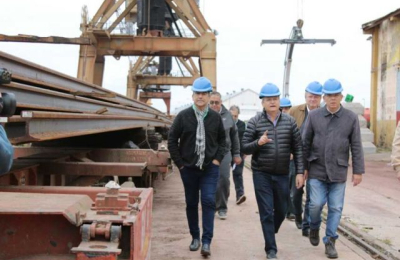 Peppo confirmó que sólo resta el llamado a licitación para las obras que mejorarán los accesos portuarios