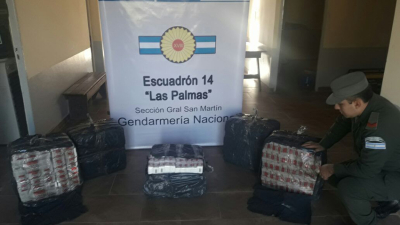 Más de 1.500 cartones de cigarrillos secuestrados