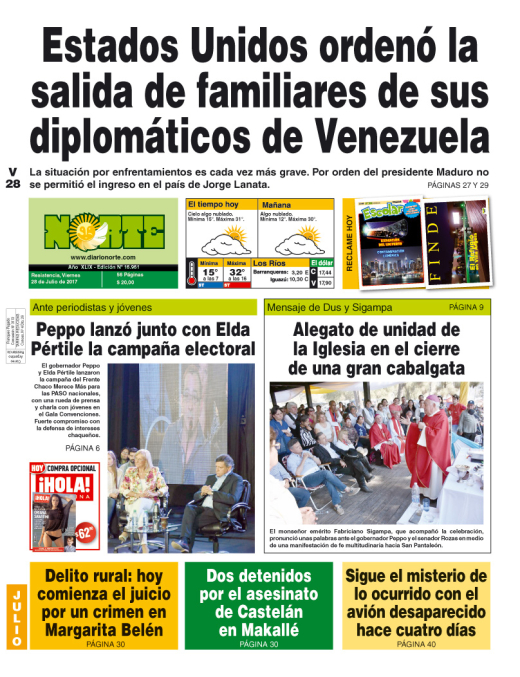 Edición del 28.07.17