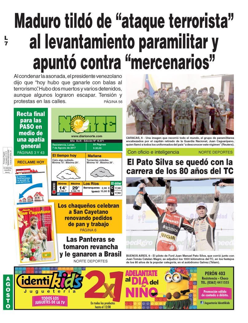 Edición del 07.07.17