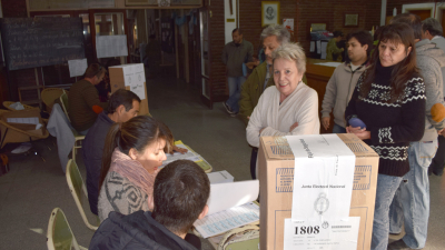 Normalidad, más votantes y marcado interés en el voto saenzpeñense