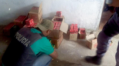 Desbaratan centro de venta de municiones con un stock para más de 8 mil tiros