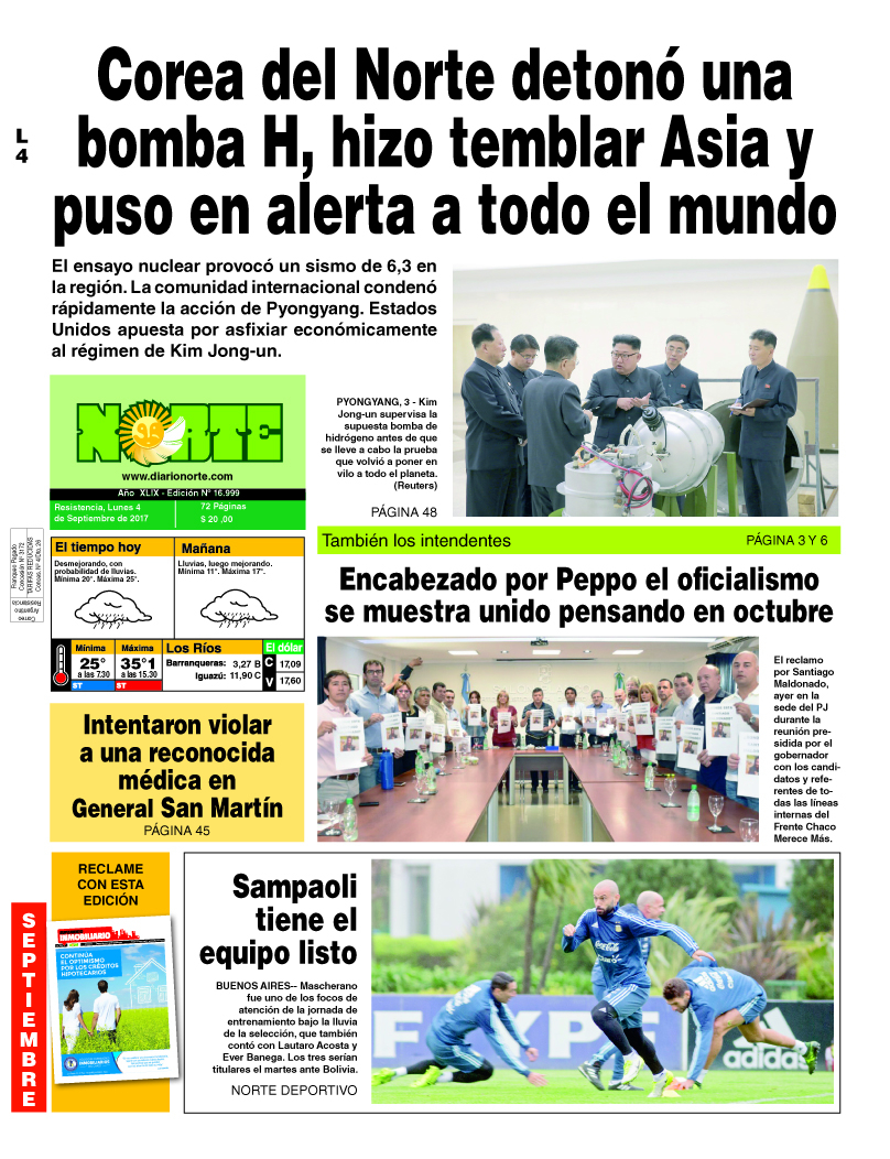 Edición del 04.09.17