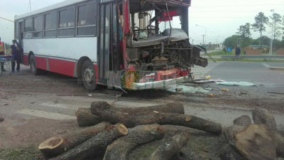 Tremendo accidente vial sobre autovía de ruta 16