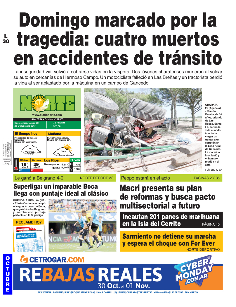 Edición del 30.10.17