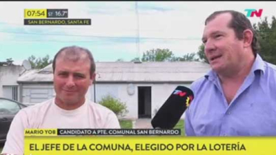 Insólito: en un pueblo de Santa Fe se definió por sorteo de lotería el nuevo intendente
